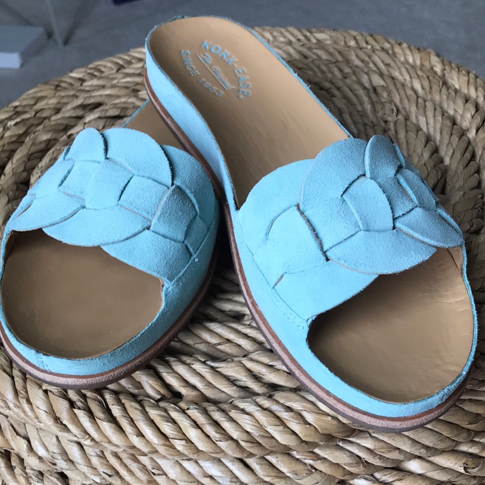 KORK-EASE DOLPHIN Sandals in Turquoise, 10M